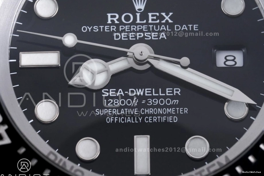 Case Edition Ceramic Bracelet SS VR and Best C+F 1058 Black 904L 126660 1:1 TimelessDesign Sea-Dweller 0131